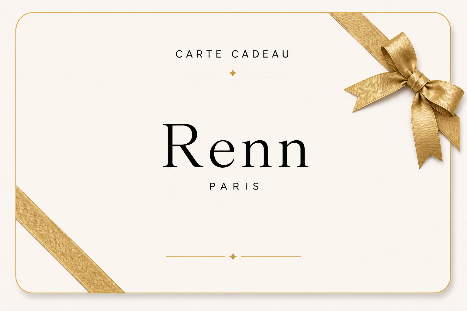 E-Carte Cadeau RENN